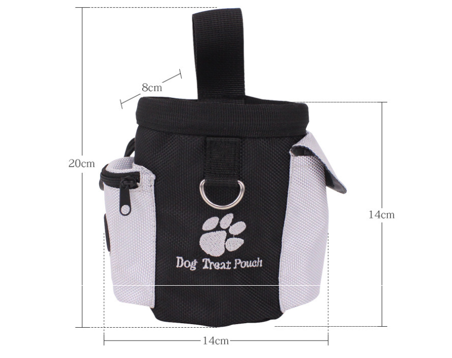Dog Food Snacks Waterproof Pet Waist Bag
