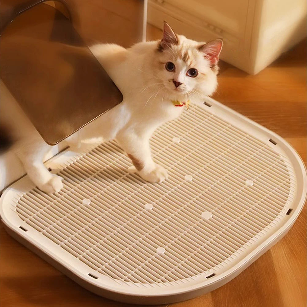 Cat Litter Mat Waterproof Kitty Litter Box Mat Pet Trapping Litter Rug Pad Pet Supplies Accessories For Indoor Cats