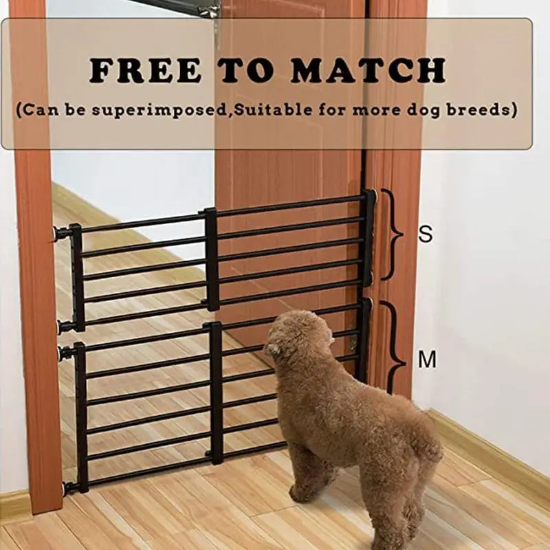 Retractable Dog Gate Extra Wide Dog Gate For Doorways Stairs Hallways Indoor Easy Installation Metal Pet Gates For Puppies cats