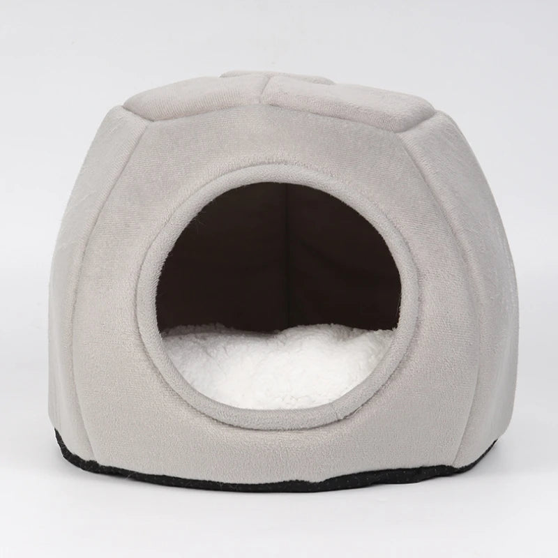 Guinea Pigs Sleeping Bed Hamster Hedgehog Winter Nest Small Pet Warm Cage Cave Bed House Small Cat Dog