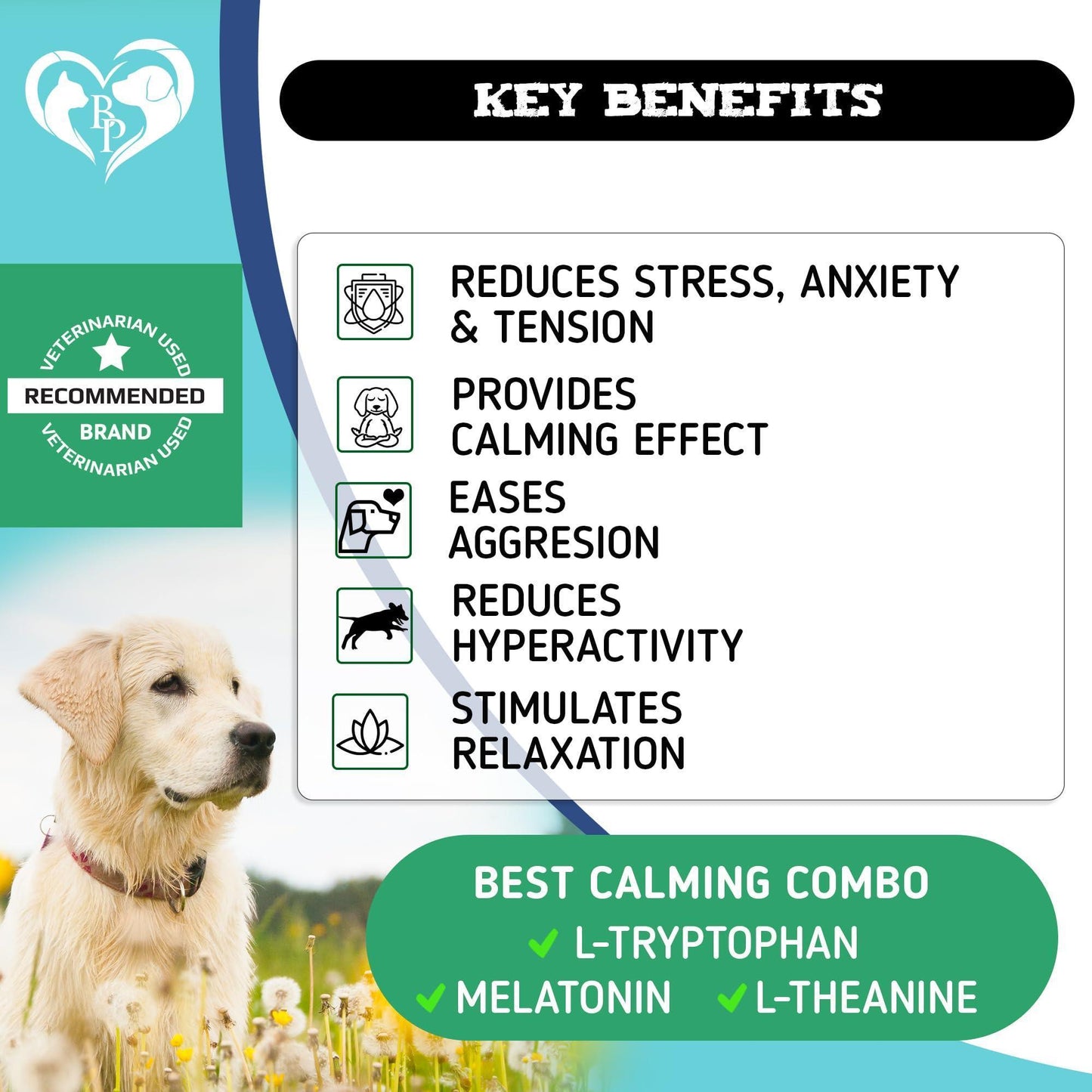 Hemp Calming Chews for Dogs Puppy Pet Separation Anxiety Relief Treats & Calm Aggressive Behavior Melatonin Anti Stress Treatment Help with Thunder Sleep Aid Bacon Flavor