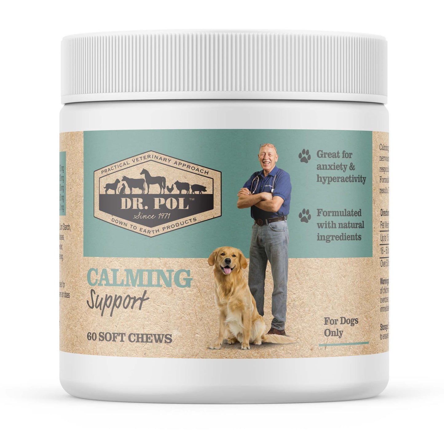 Dr. Pol Calming Treats for Dogs 60 Count